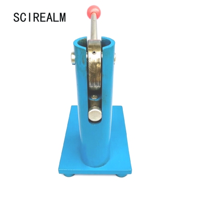 Tablet Press Prototype for Combustion Calorific Value Test Apparatus_ Manual Tablet Press